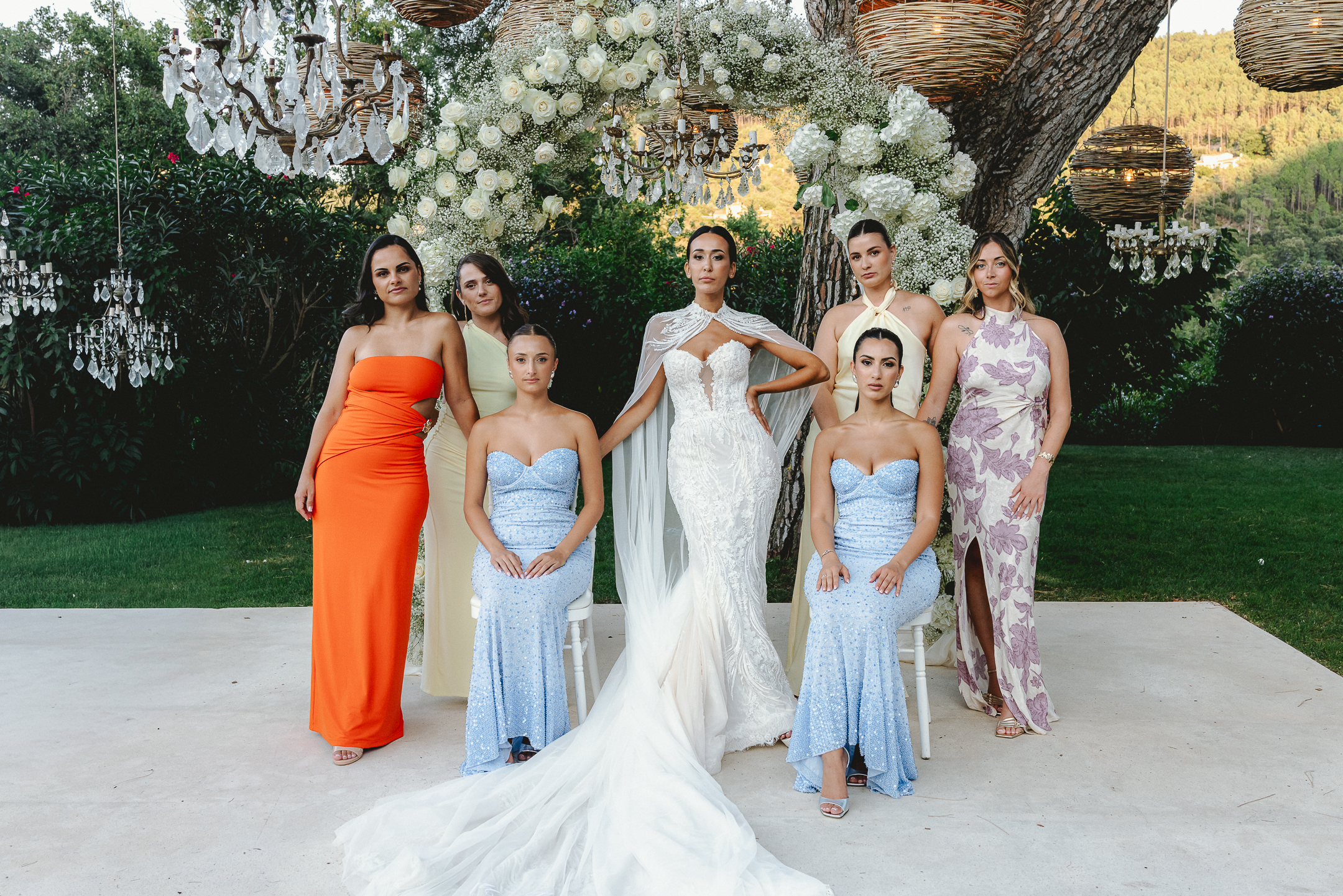 Mise en scène éditoriale, mariage Mélissa et Lucas